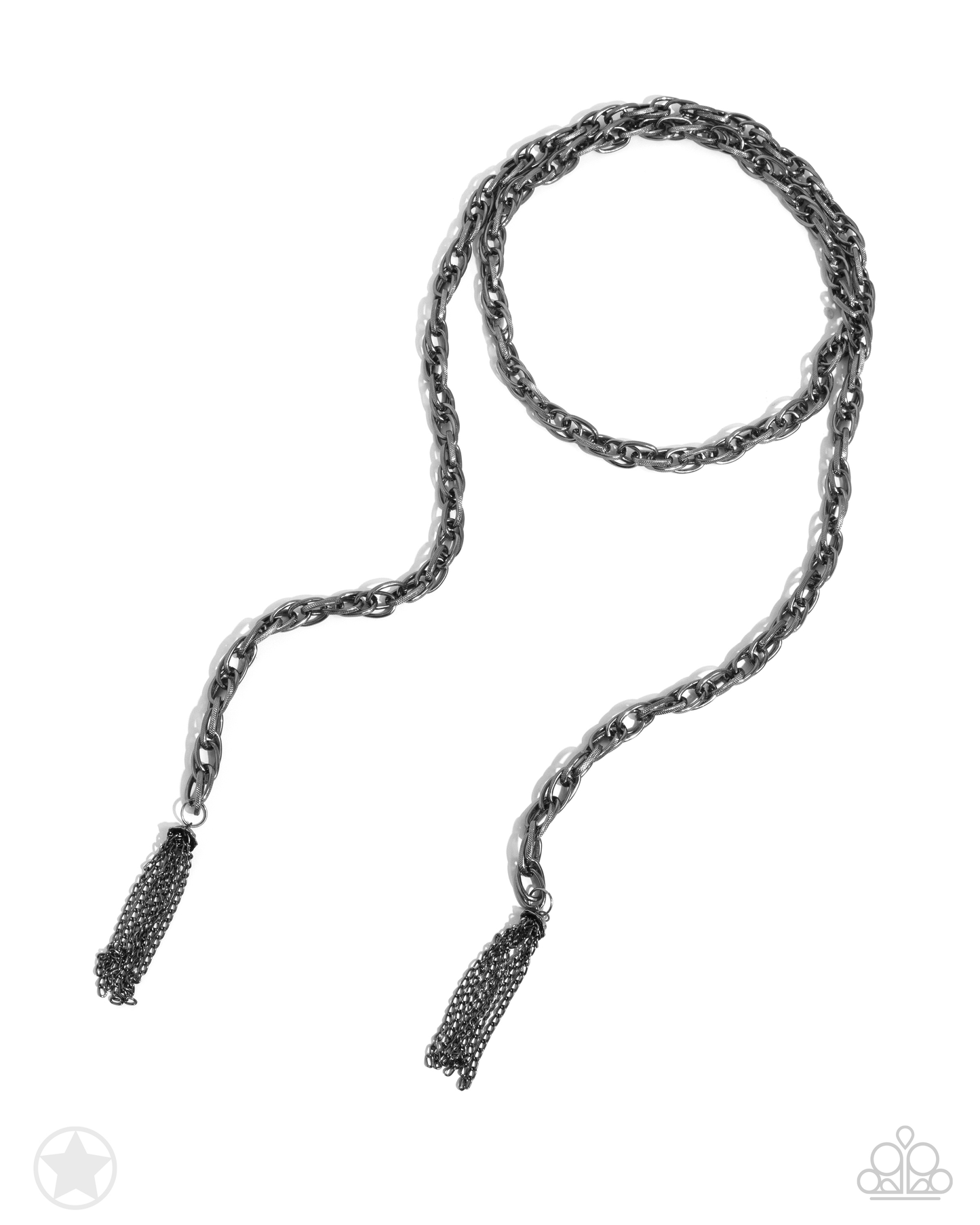 SCARFed for Attention Gunmetal Necklace