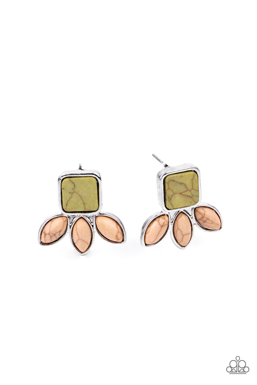Hill Country Blossom Multi Earrings (Post Back)