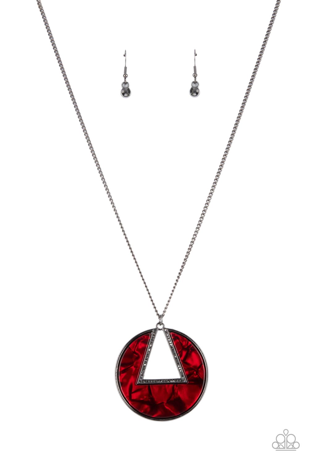 Chromatic Couture Red Necklace