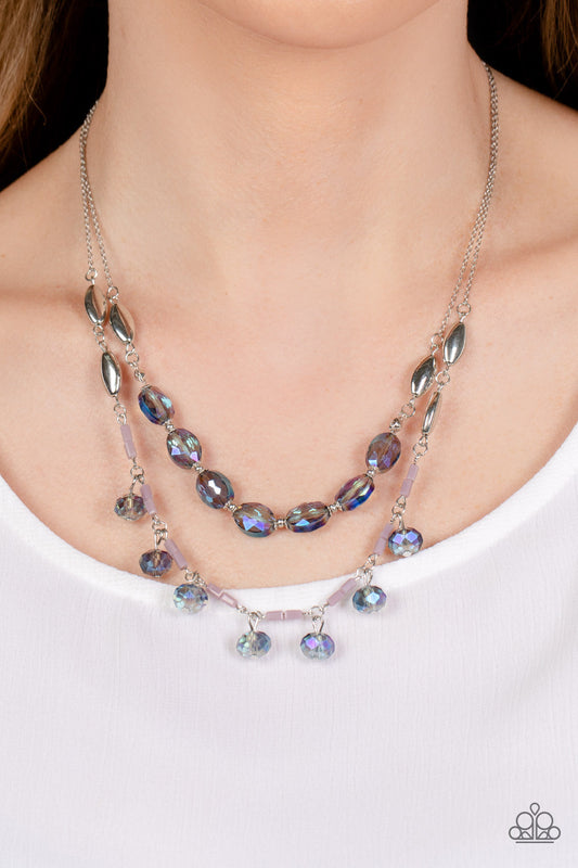 Sheen Season Blue Necklace