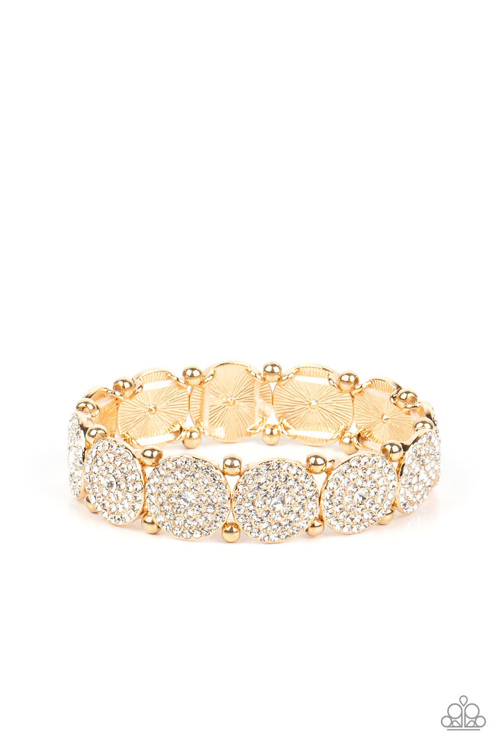 Palace Intrigue Gold Bracelet (Stretchy)