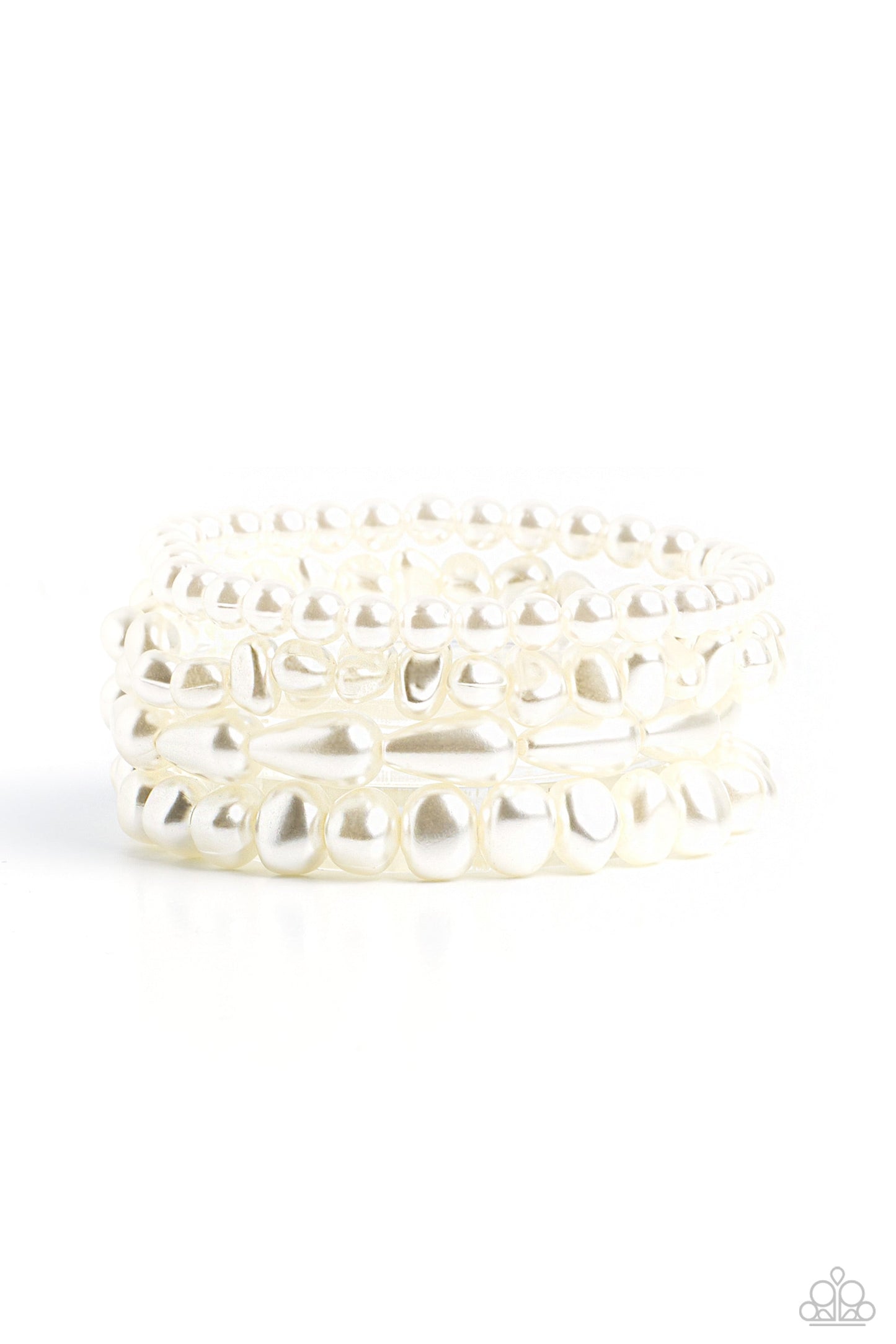Gossip PEARL White Bracelet (Stretchy)