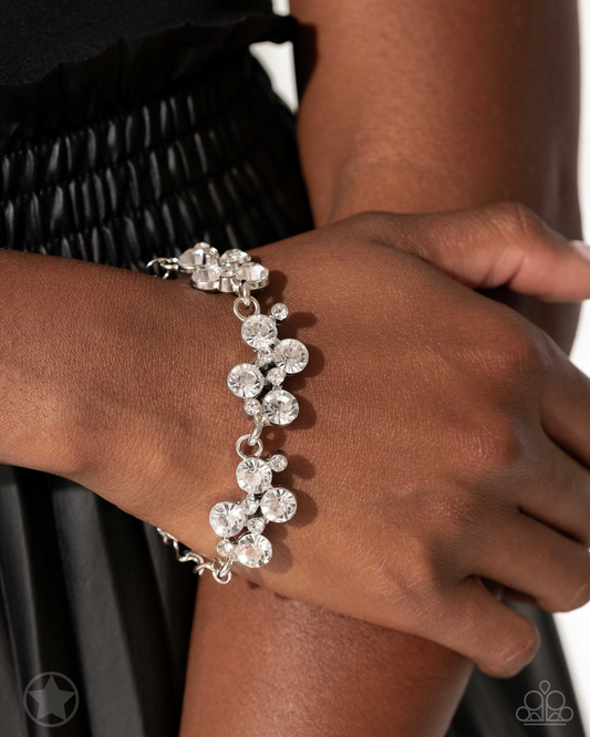 Old Hollywood Silver Bracelet
