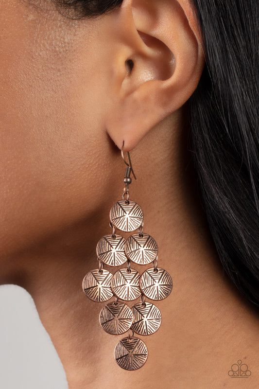 How CHIME Flies Copper Earrings