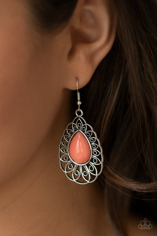 Dream STAYCATION Orange Earrings