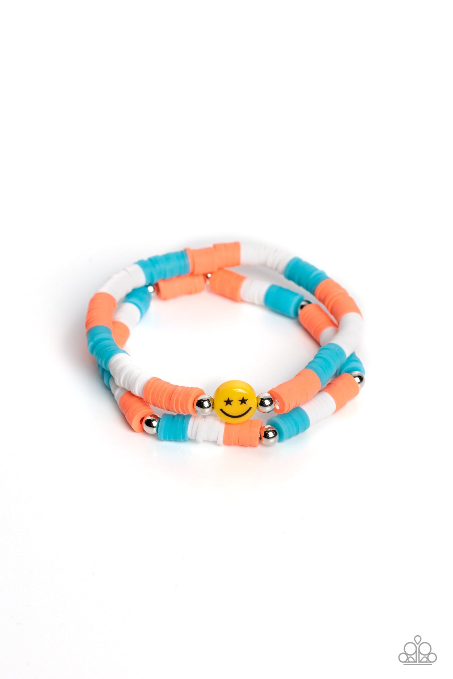 In SMILE Orange Bracelet (Stretchy)