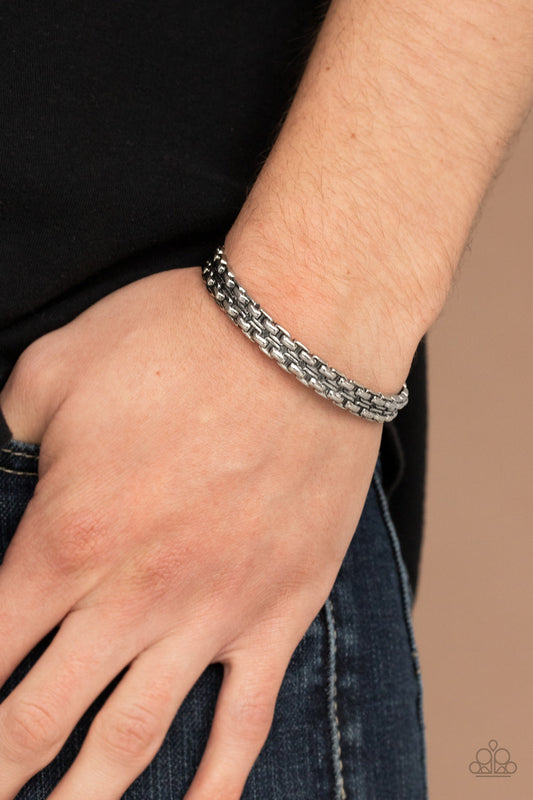 Full Rig Urban Silver Bracelet (Cuff)
