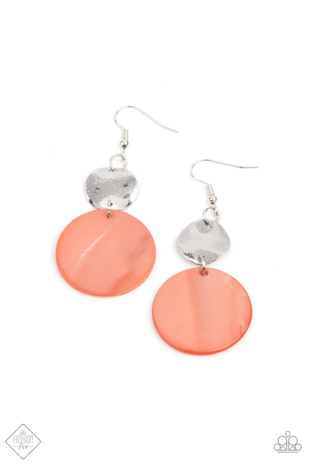 Opulently Oasis Orange Earrings