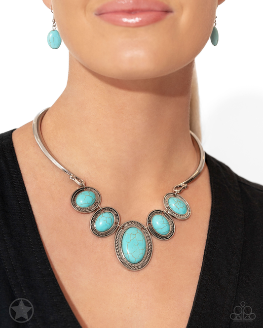 River Ride Blue Necklace