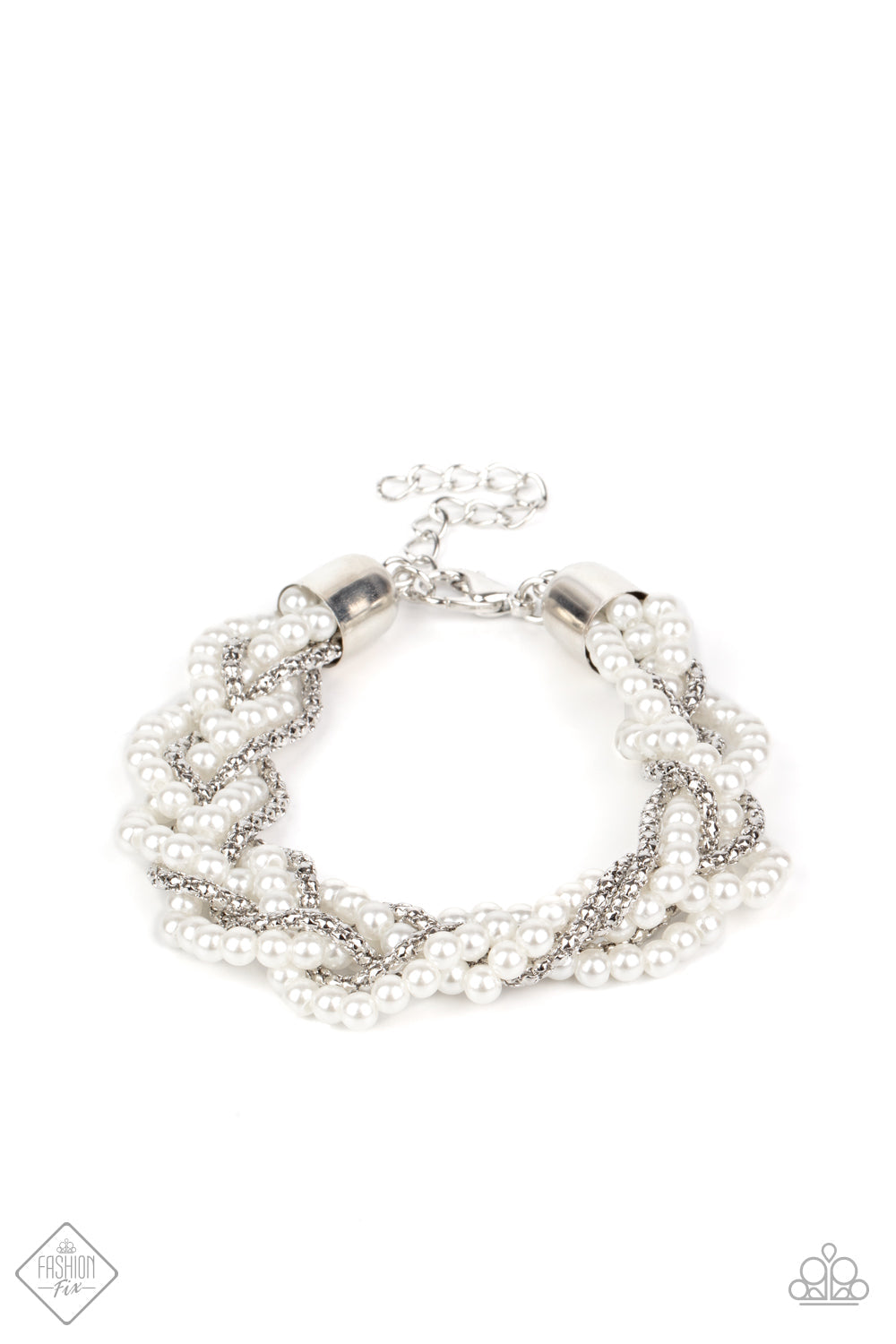 Vintage Variation White Bracelet (Clasp)