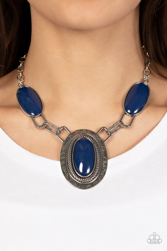 Count to TENACIOUS Blue Necklace