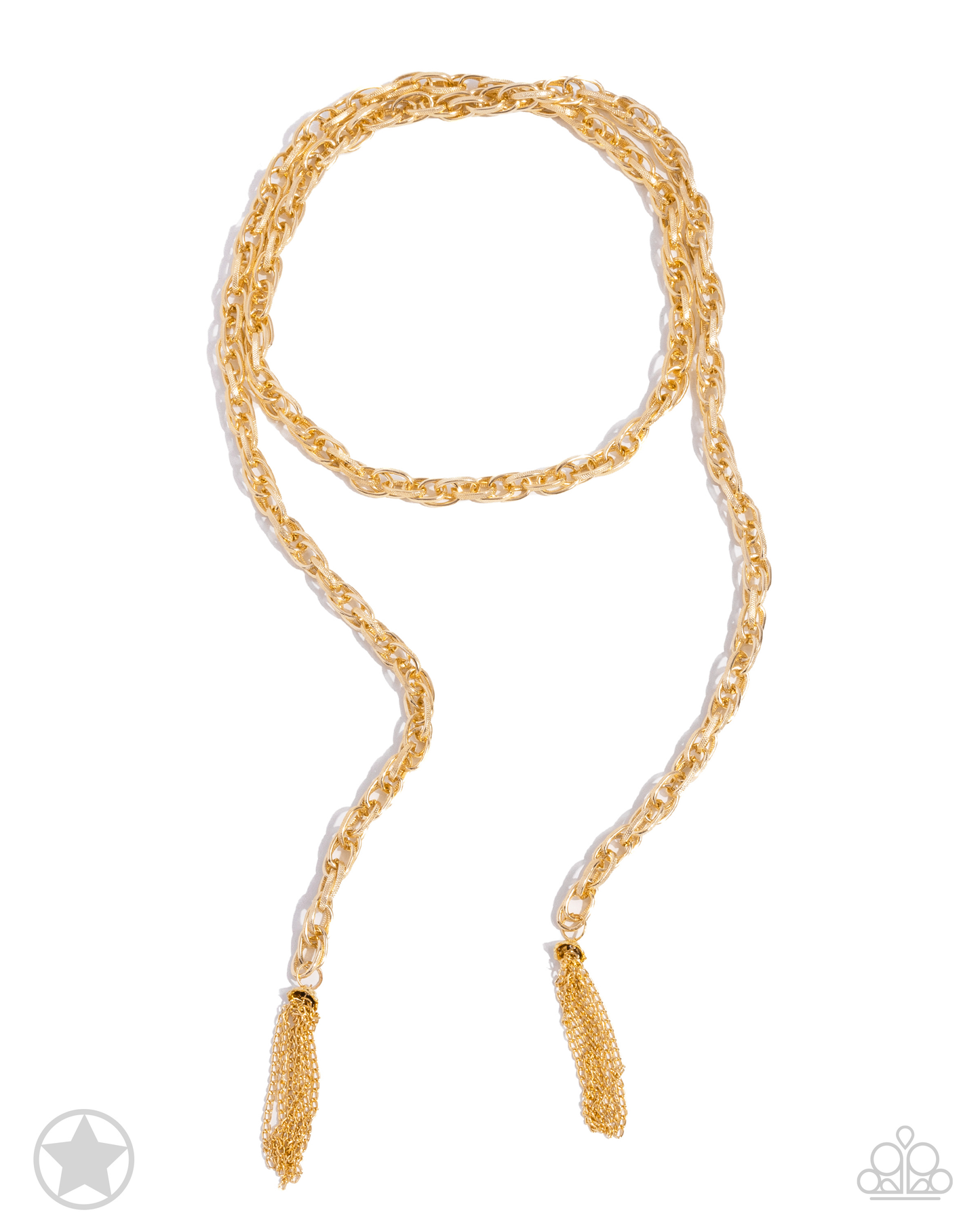 SCARFed for Attention Gold Necklace