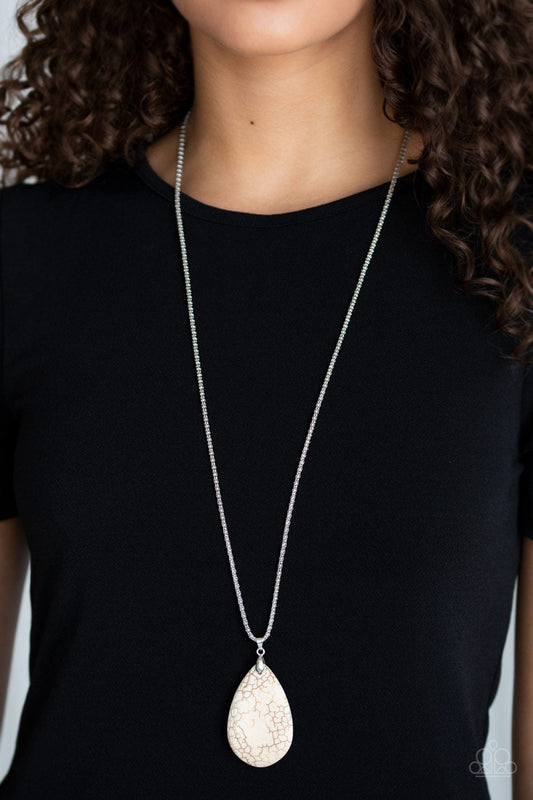Sedona Sandstone White Necklace