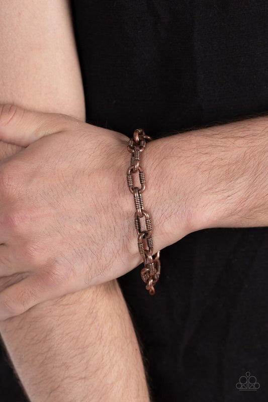 Industrial Infantry Urban Copper Bracelet (Clasp)