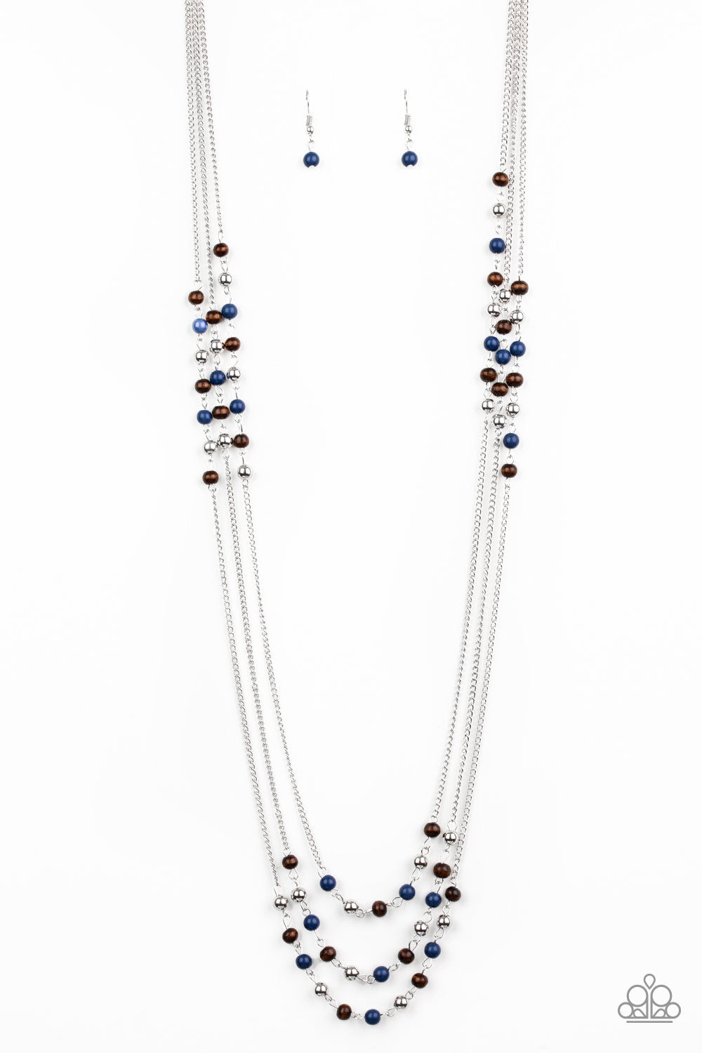 Seasonal Sensation Blue Necklace