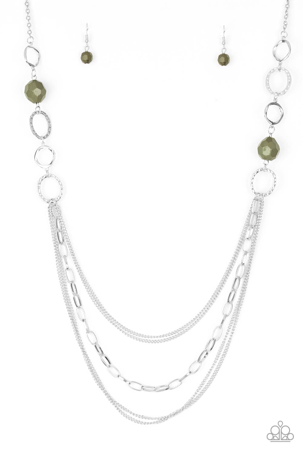 Margarita Masquerades Green Necklace