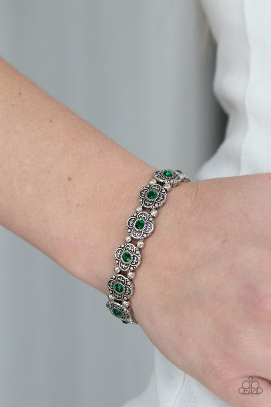 Trés Magnifique Green Bracelet (Stretchy)