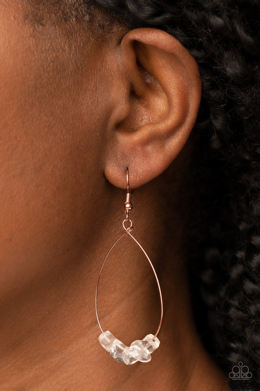 South Beach Serenity Copper Earrings