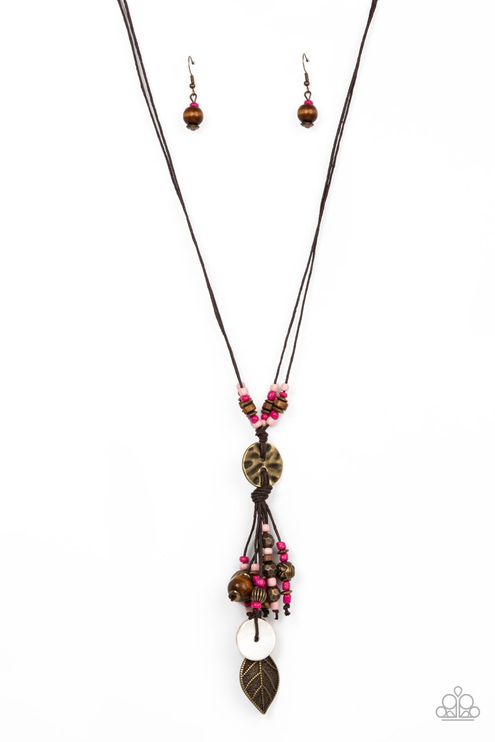 Knotted Keepsake Urban Pink Necklace