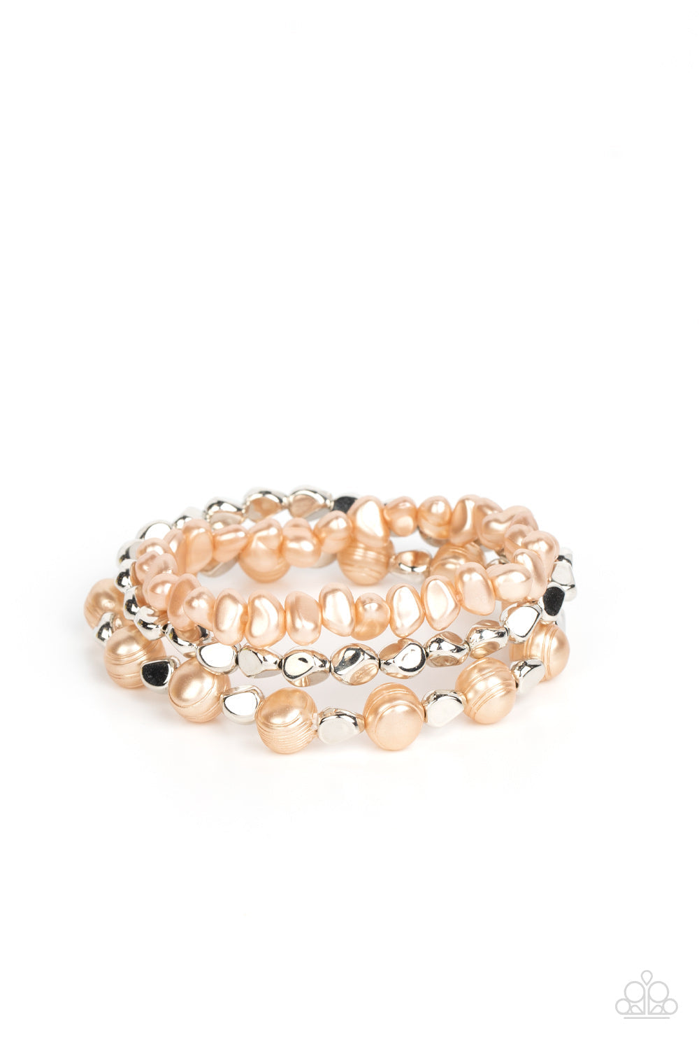 Shoreside Soirée Brown Bracelet (Stretchy)