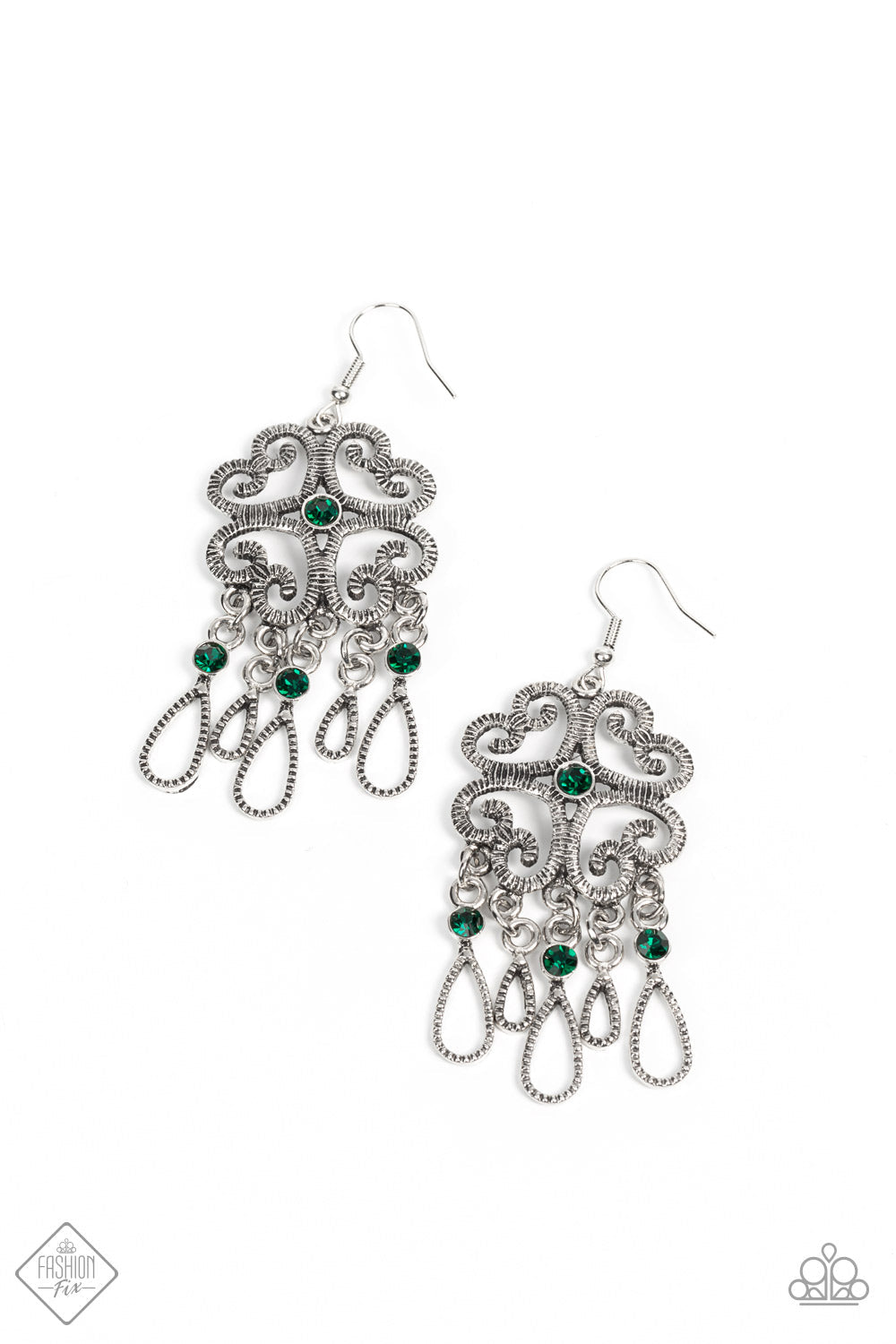 Majestic Makeover Green Earrings