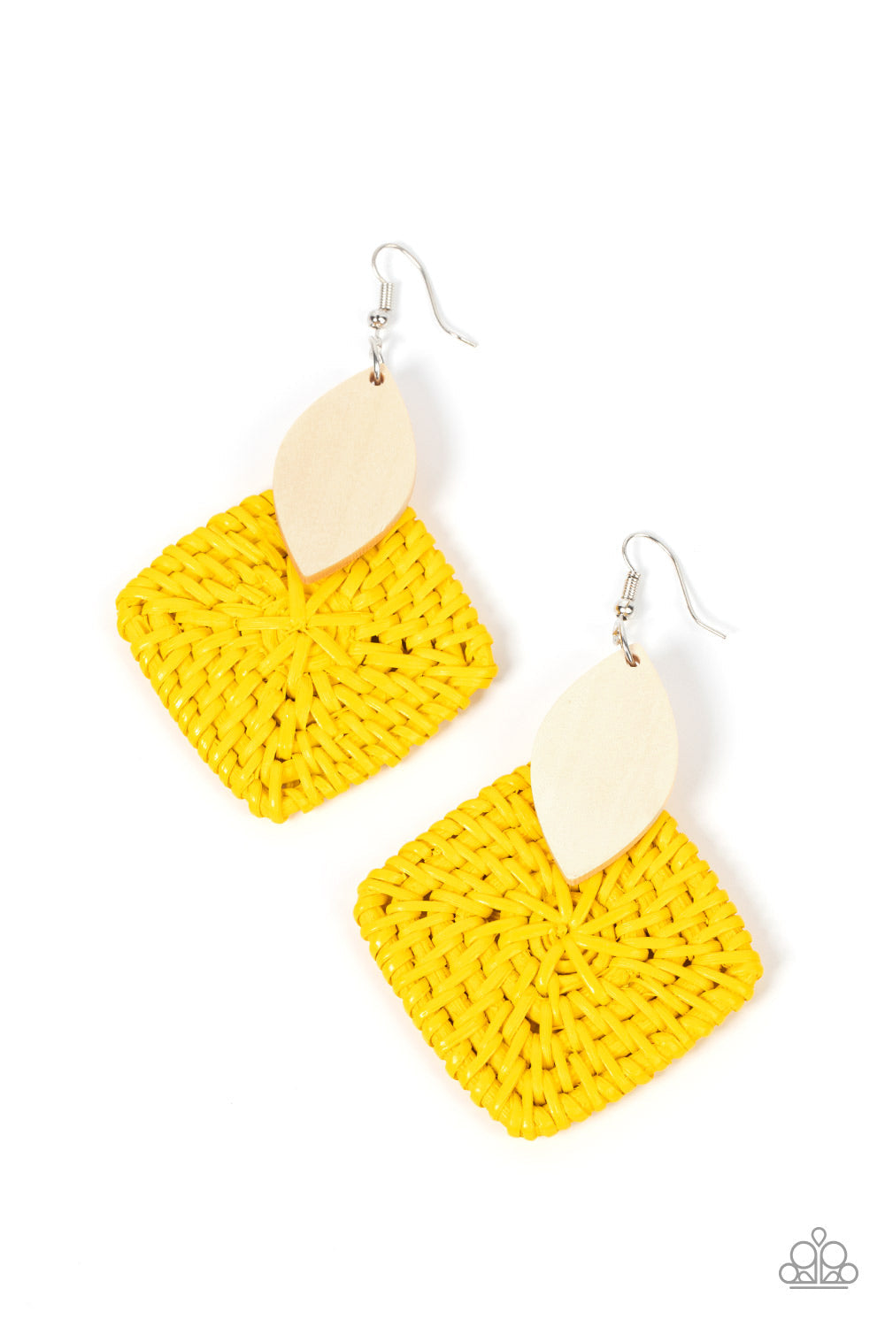 Sabbatical WEAVE Yellow Earrings