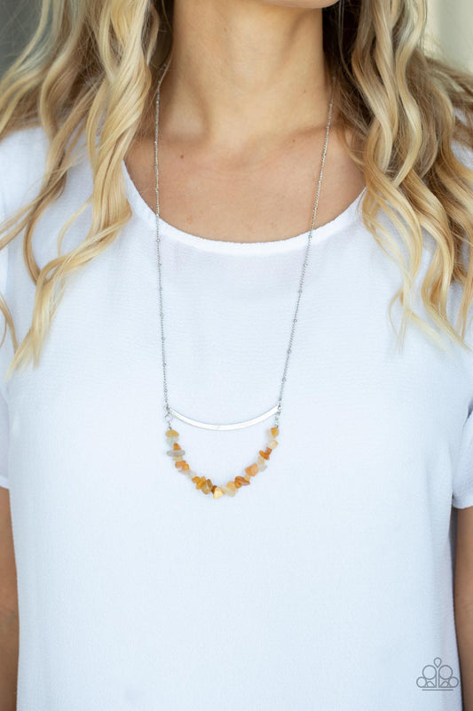 Pebble Prana Urban Yellow Necklace
