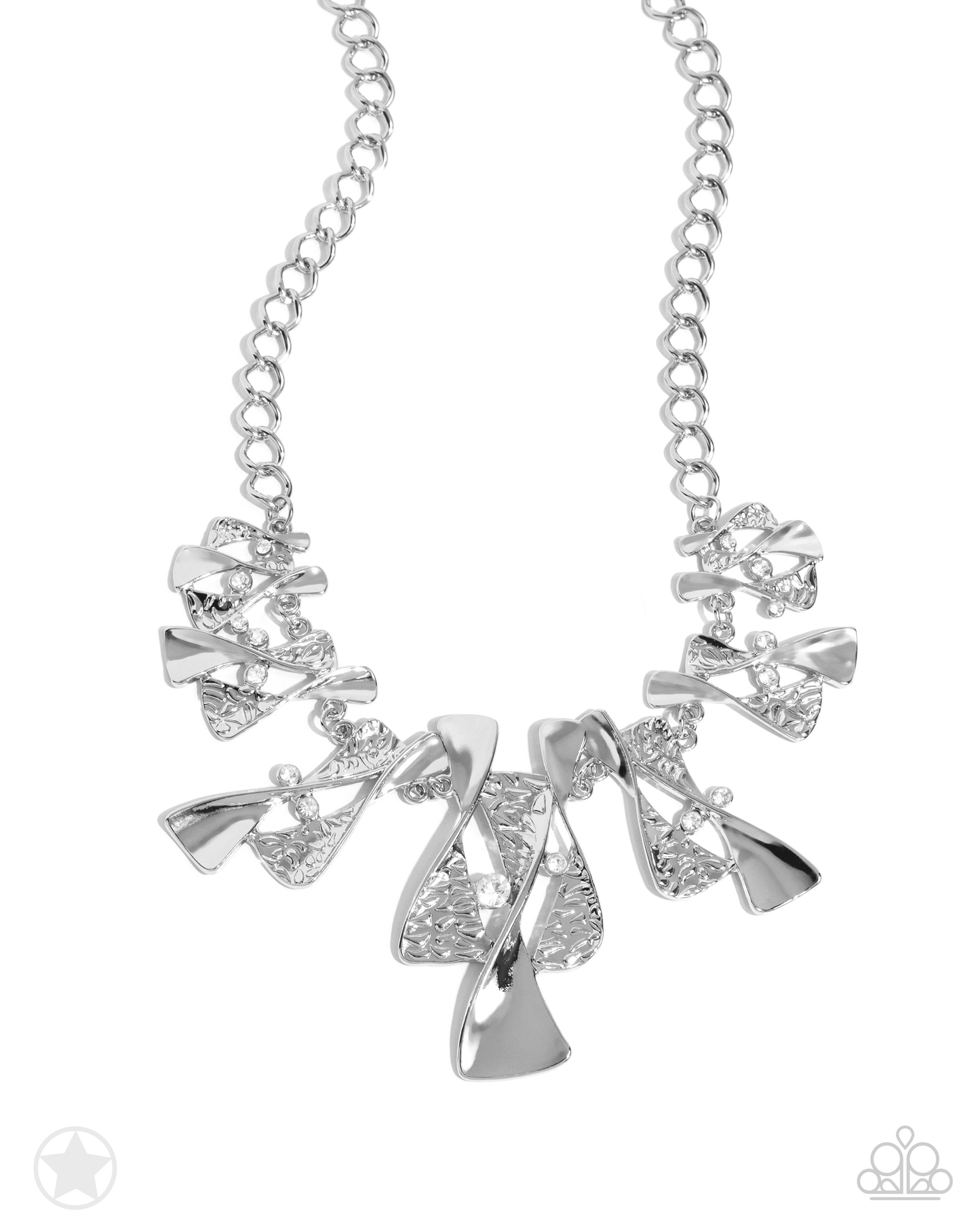 The Sands of Time Silver Necklace