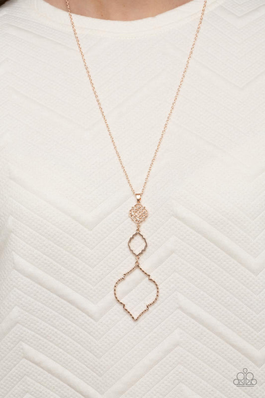 Marrakesha Mystery Rose Gold Necklace