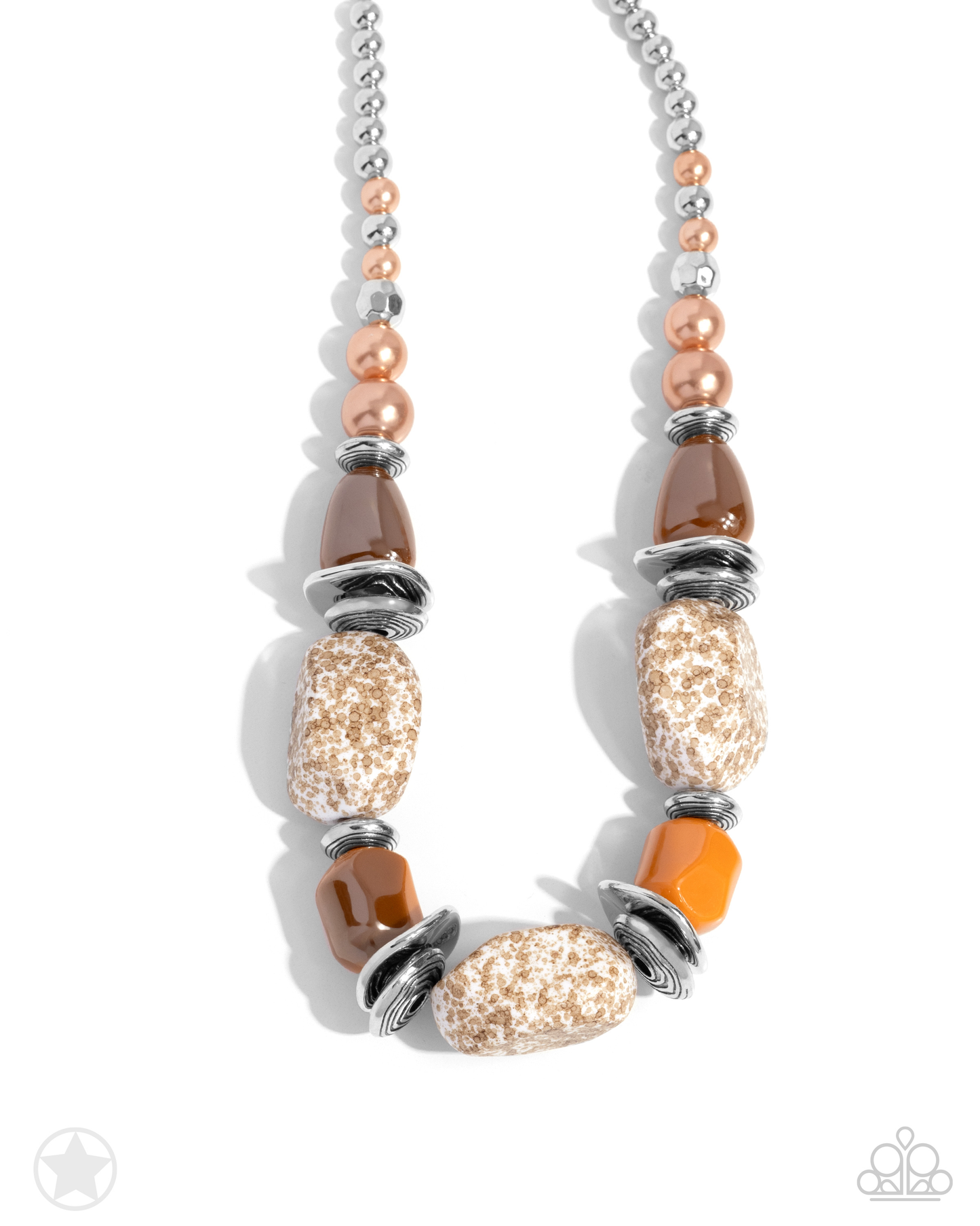 In Good Glazes Peach Necklace