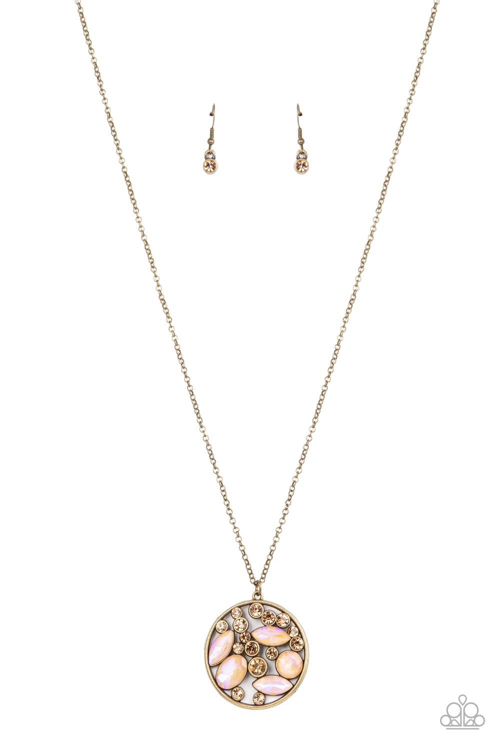 Iridescently Influential Brown Necklace