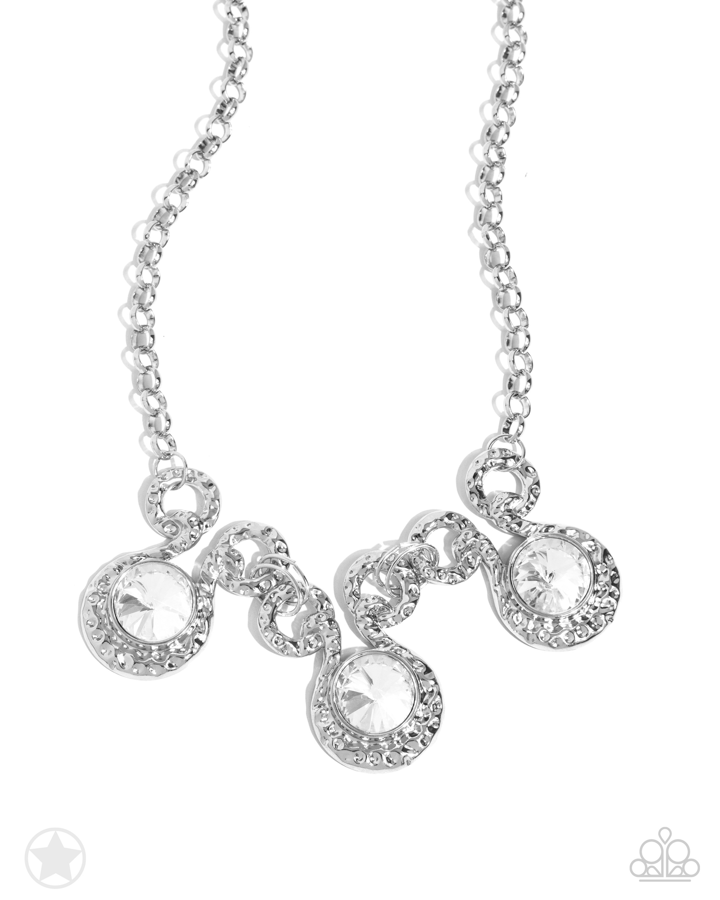 Hypnotized Silver Necklace