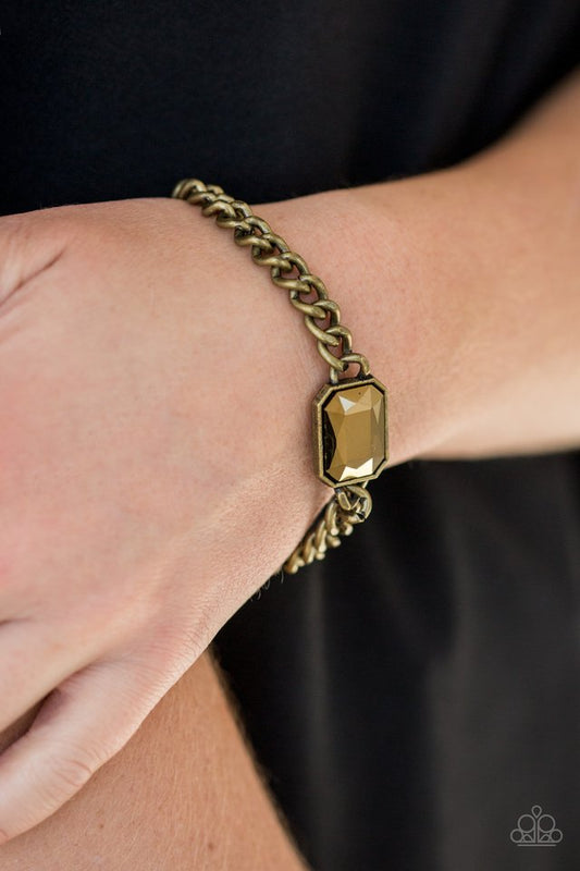 Command and CONQUERER Brass Bracelet (Clasp)