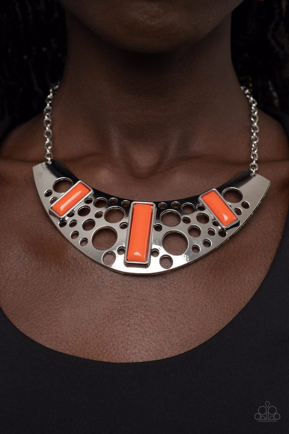 Real Zeal Orange Necklace