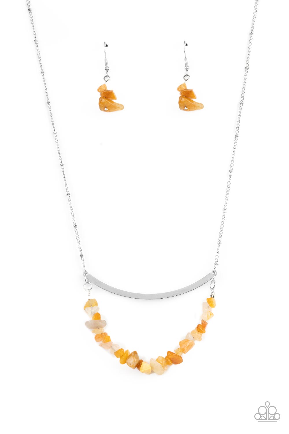 Pebble Prana Urban Yellow Necklace