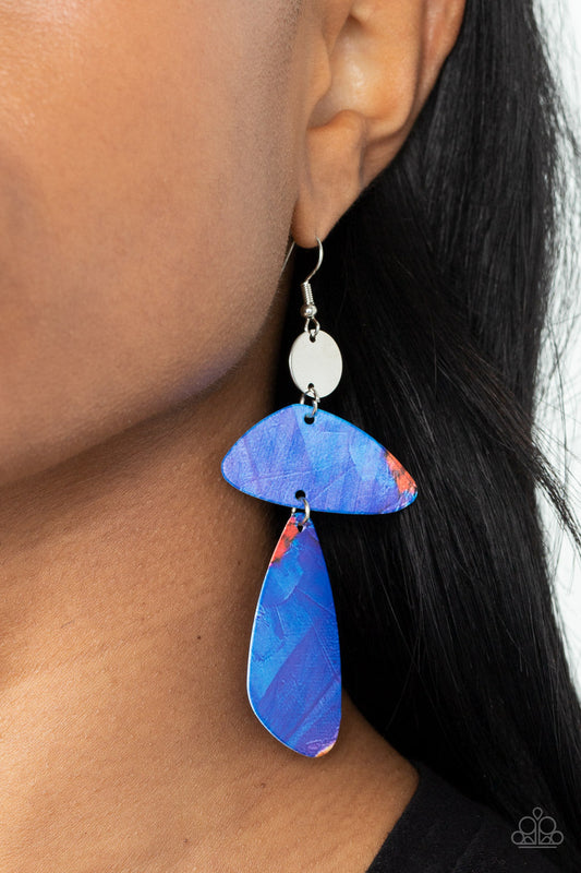 Swatch Me Now Blue Earrings