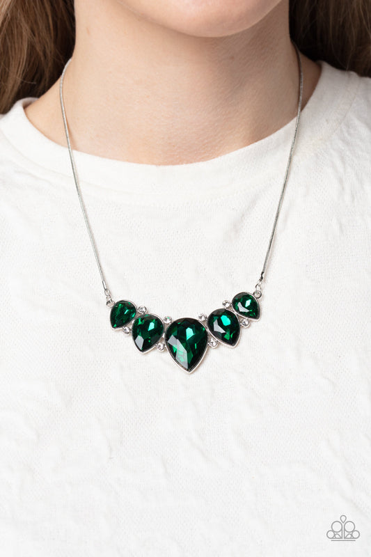 Regality Refined Green Necklace