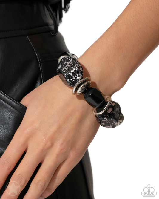 Glaze Of Glory Black Bracelet