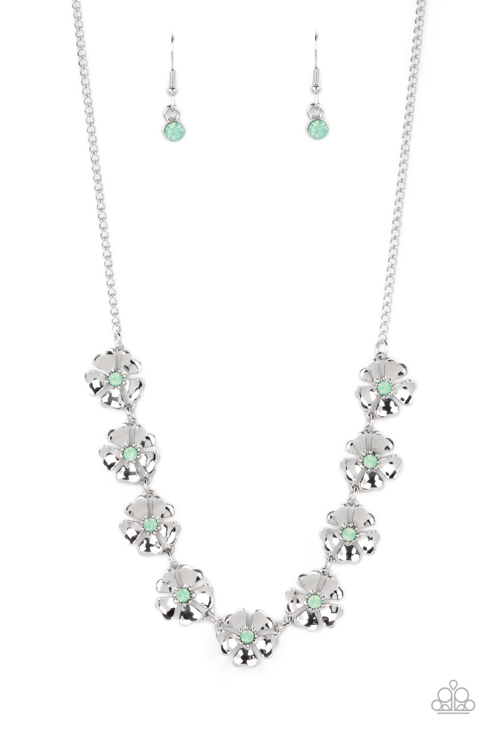 Petunia Palace Green Necklace
