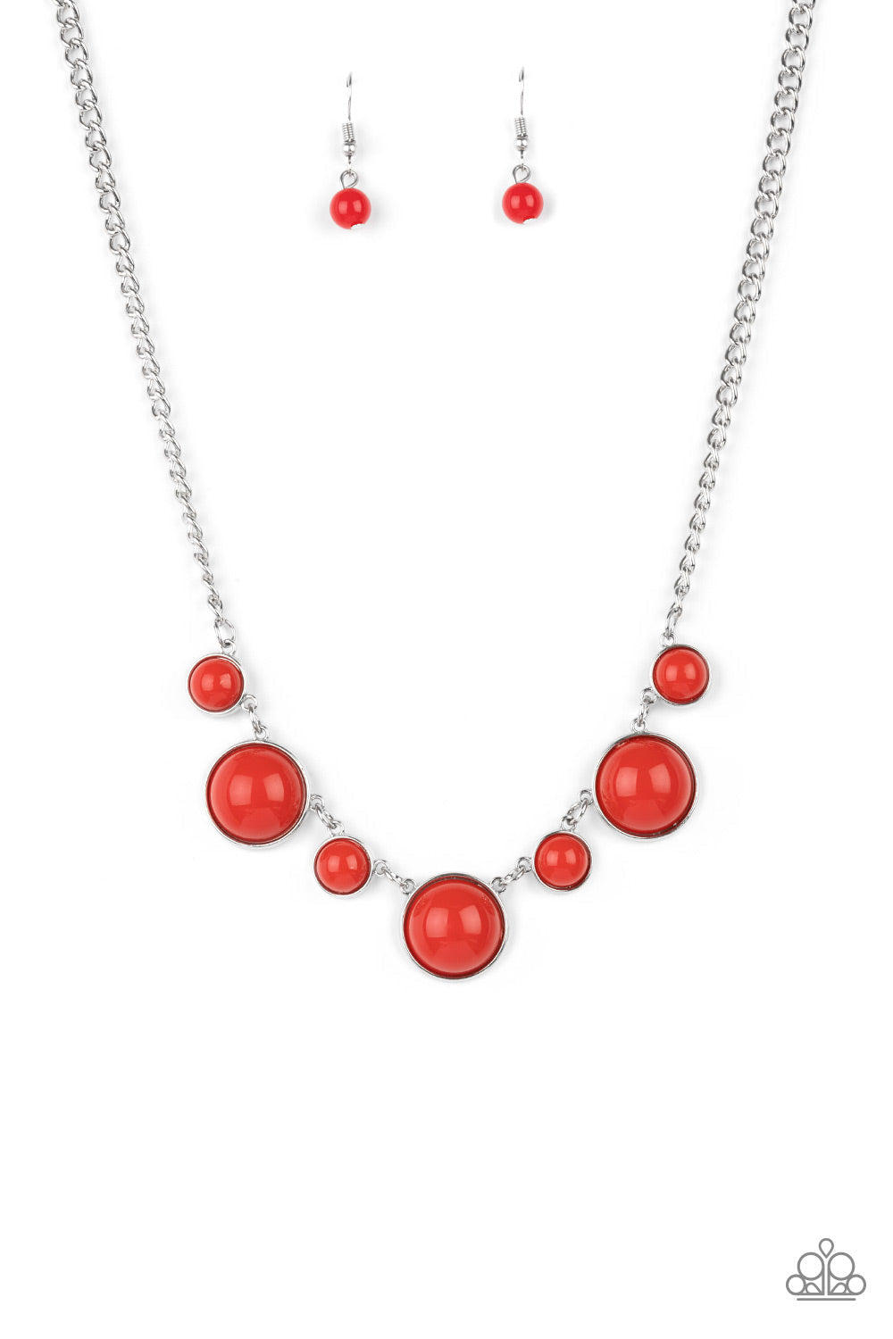 Prismatically POP-tastic Red Necklace
