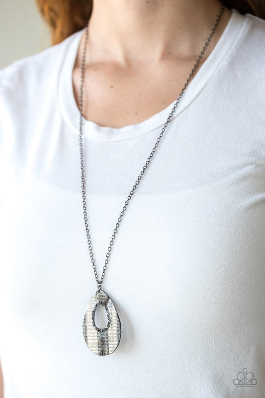 Stop, TEARDROP, and Roll Multi Necklace