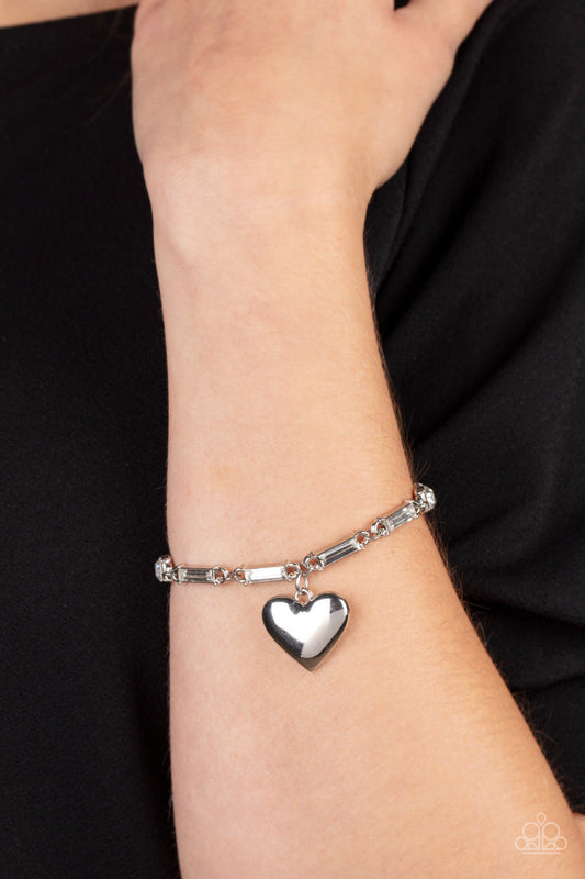 Sweetheart Secrets White Bracelet (Clasp)