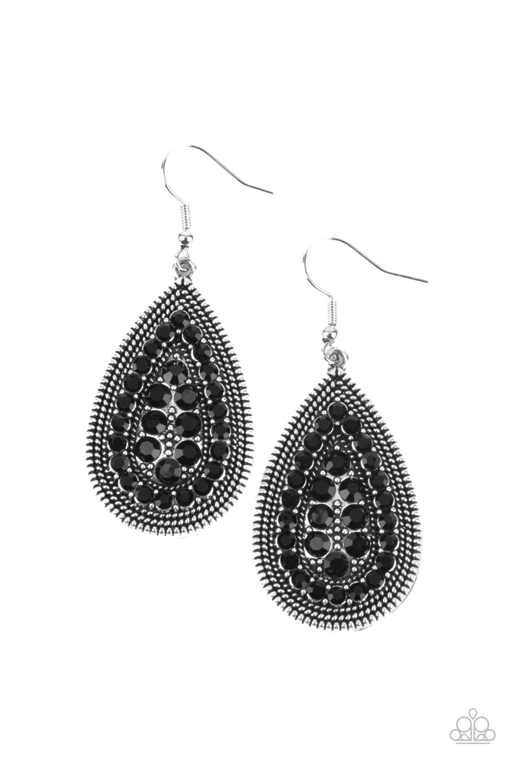 Interstellar Idol Black Earrings