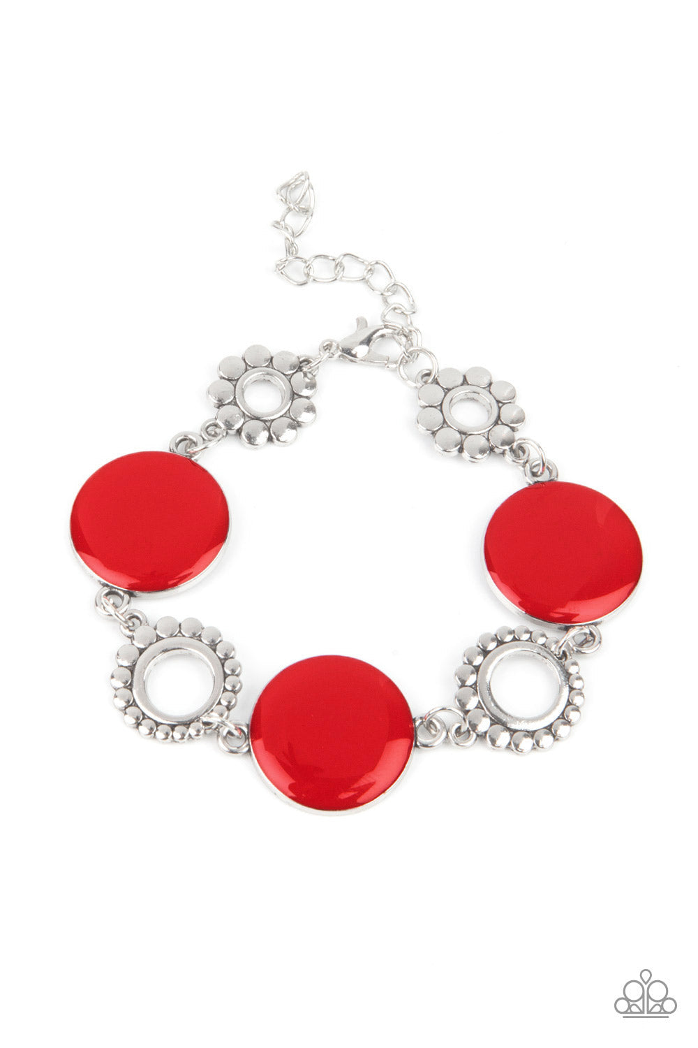 Garden Regalia Red Bracelet (Clasp)