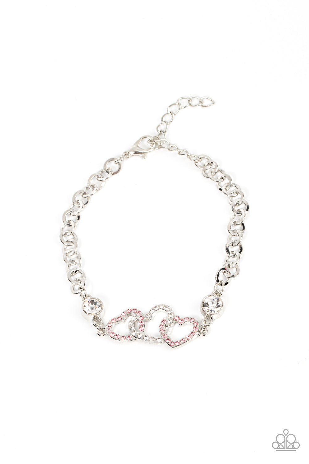 Desirable Dazzle Pink Bracelet