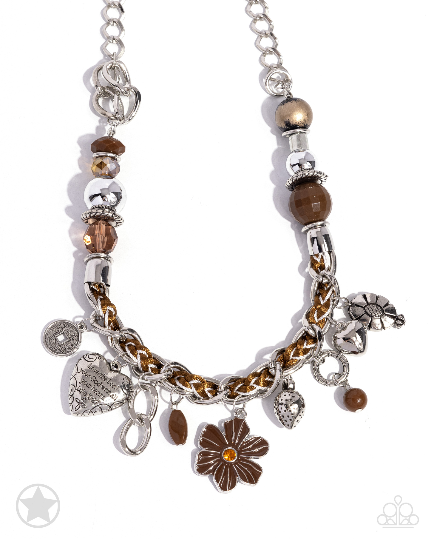 Charmed! I Am Sure! Brown Necklace