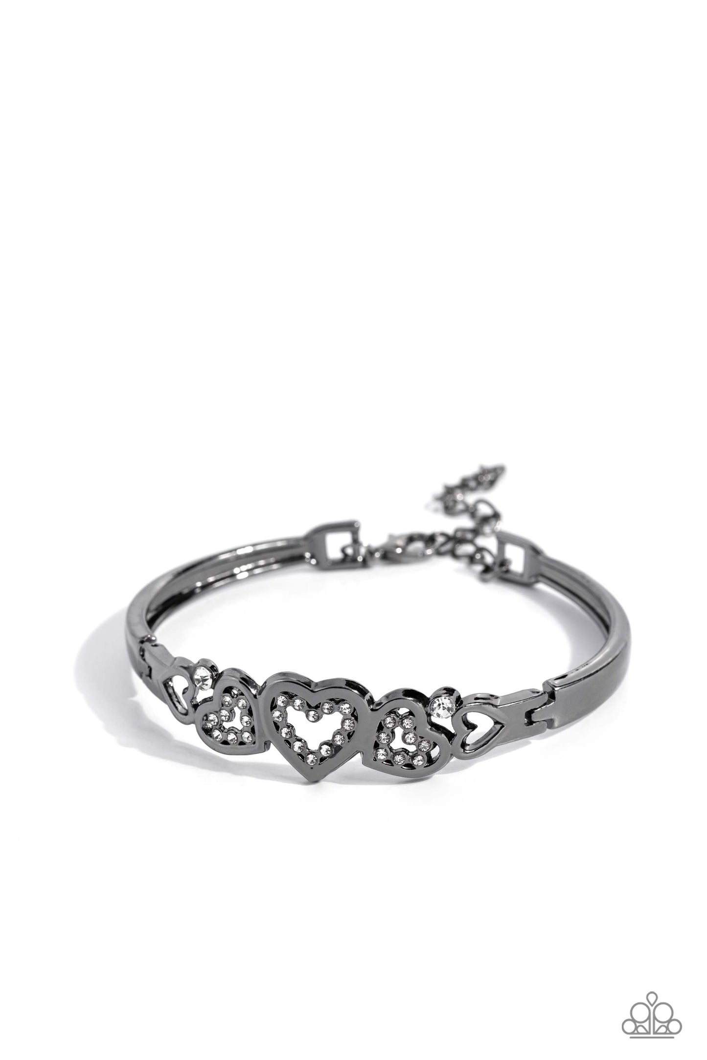 Seriously Smitten Black Bracelet (Clasp)