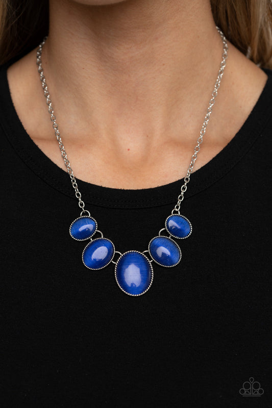 One Can Only GLEAM Blue Necklace