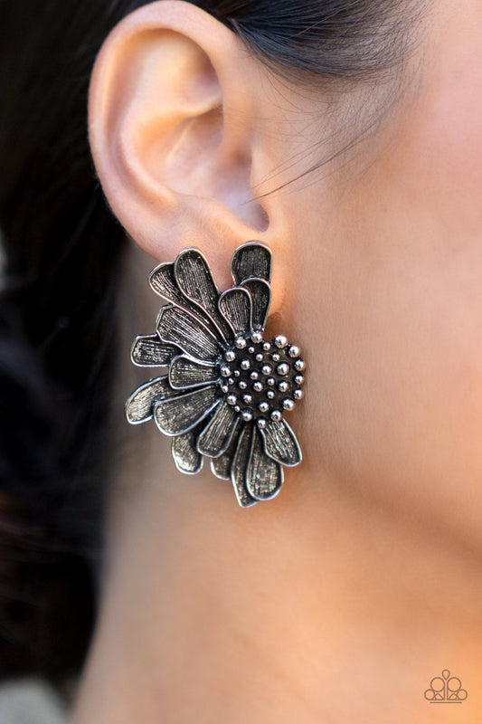 Farmstead Meadow Silver Earrings (Post Back)