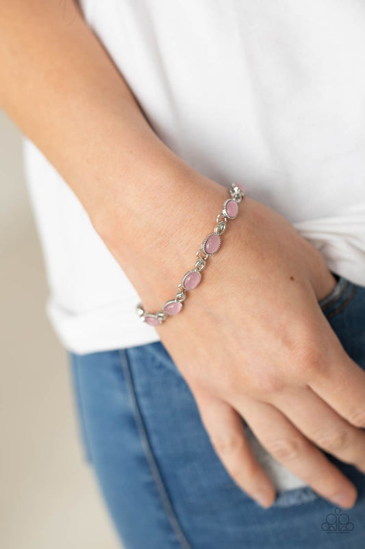 Blissfully Beaming Pink Bracelet (Clasp)